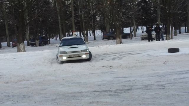 2012.01.29 - Toyota Вова - 3 - Слалом adrenalinetime.info смотреть онлайн
