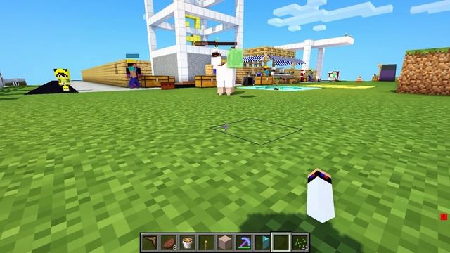 РЕБЕНОК И ДЕВУШКА Как пройти Майнкрафт, но мы не перестаём становиться мобами! ! ВИДЕО MINECRAFT смотреть онлайн