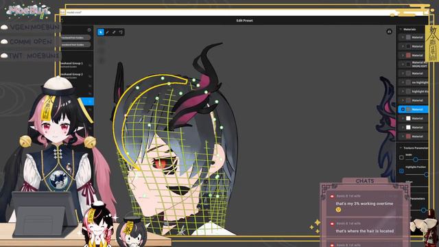 【Vroid 】Practise VRoid And Q&A !【Moe Bun】#vroid #vroidstudio