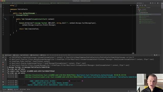 MassTransit Commute - Consuming Fault Events смотреть онлайн