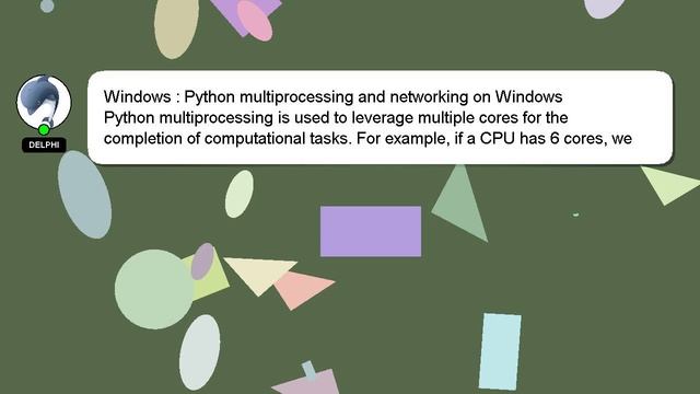 Windows : Python multiprocessing and networking on Windows смотреть онлайн