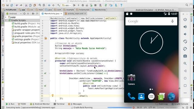 Aprende a programar en Android desde cero | Parte 33 | SnackBar - Action смотреть онлайн