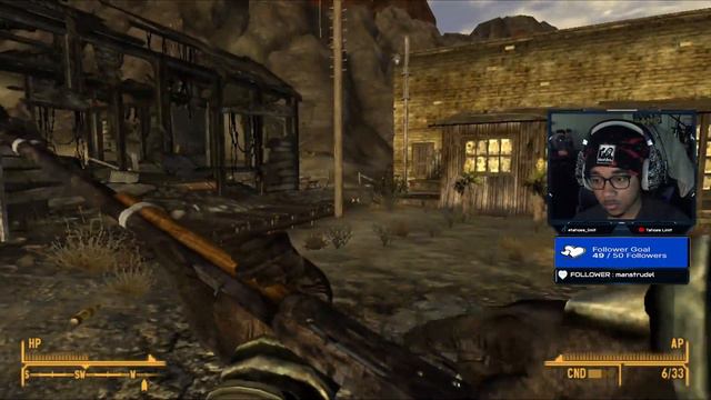 WORST ROAD EVER!!! Fallout: New Vegas Part 7 || Back in Your Own Backyard смотреть онлайн