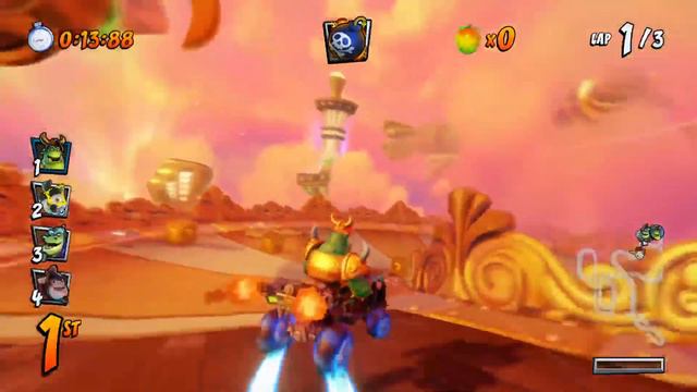 Crash Team Rancing Nitro Fueled The Best to Gnasty Gnorc смотреть онлайн