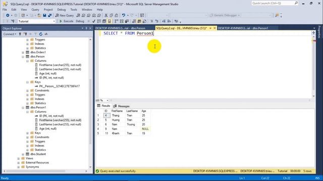 SQL-17: Truy vấn dữ liệu với lệnh SELECT смотреть онлайн