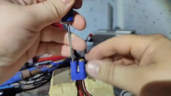 Разъём EC5 как спаять.