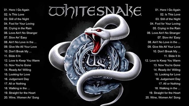 W H I T E S N A K E Greatest Hits Full Album - Best Songs Of W H I T E S N A K E Playlist 2021 смотреть онлайн