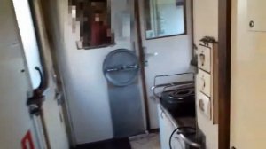 Немецкий рефрижераторный служебный вагон изнутри. Условия жизни на рефрижераторе.