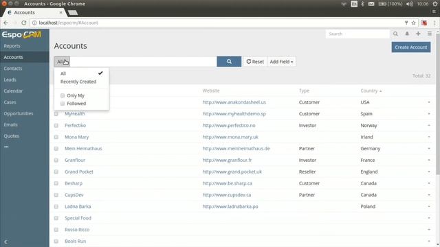 EspoCRM - General Overview | CRM