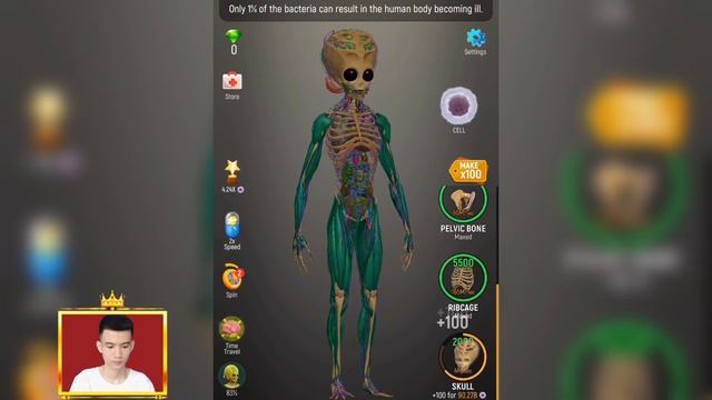 Idle Human! MAX LEVEL ALIEN & CLOTHES HUMAN EVOLUTION! Idle Human Level 999? Pika Guyy смотреть онлайн