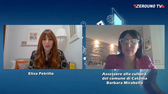 Festa di Sant’Agata intervista all’assessore del Comune di Catania Barbara Mirabella смотреть онлайн