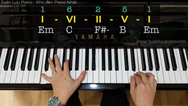 Em - Hướng Dẫn Chơi Ngẫu Hứng Trên Đàn Piano - Cách Học Dễ Nhất Tự Học Piano| Giọng Mi Thứ смотреть онлайн