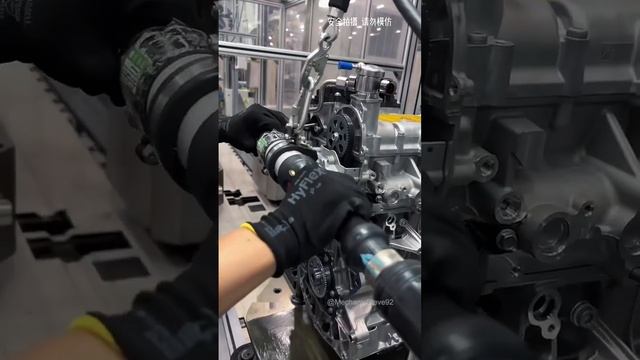 Manufacturing Volkswagen 1.5T Turbocharged Engine Part 2#auto #automobile #mechanic #mechanicsteve смотреть онлайн