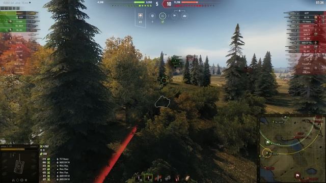 World of Tanks Leopard 1 - 7 Kills 10,1K Damage смотреть онлайн