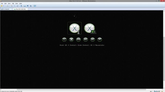 Установка Mac OS X Mavericks на PC часть5 - установка Clover и установка Mac OS смотреть онлайн