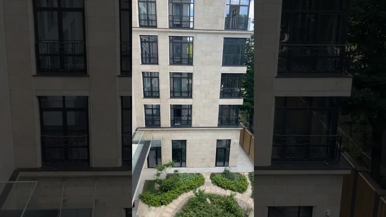 Внутренний двор ЖК «Residence Hall Шаболовский» смотреть онлайн