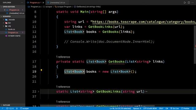 C# Web Scraper смотреть онлайн