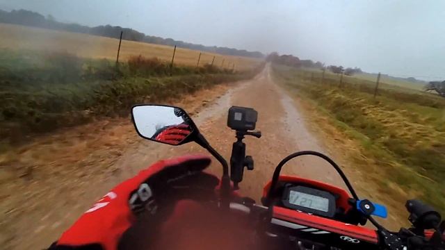 RAIN ! Do You Ride In It ? Honda CRF300L #dualsport смотреть онлайн