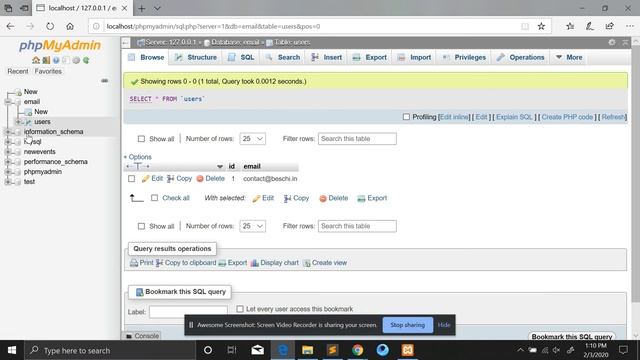 How to show and hide Tables in Xamp PhpMyAdmin смотреть онлайн