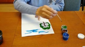 Мастер-класс по рисованию в технике монотипия.