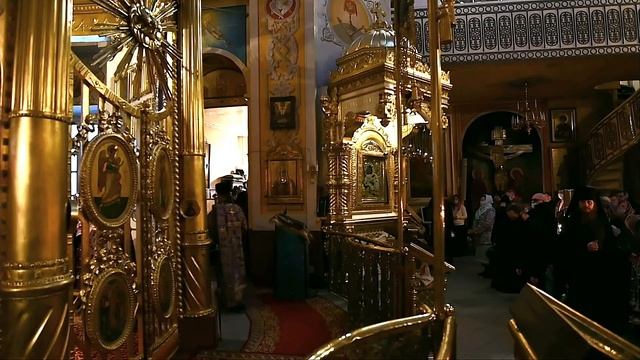 Суббота.Канун Недели 4-й Великого Поста, прп. Иоанна Лествичника. прпп Марка и Ионы Псково-Печерски смотреть онлайн