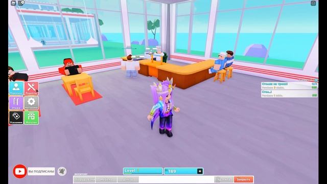 [Let's play] Начало Открываю второй ресторан Мой ресторан Роблокс / My Restaurant Roblox смотреть онлайн