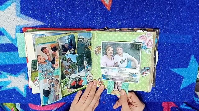 Скрапбукинг. Альбом в подарок на 14 февраля.