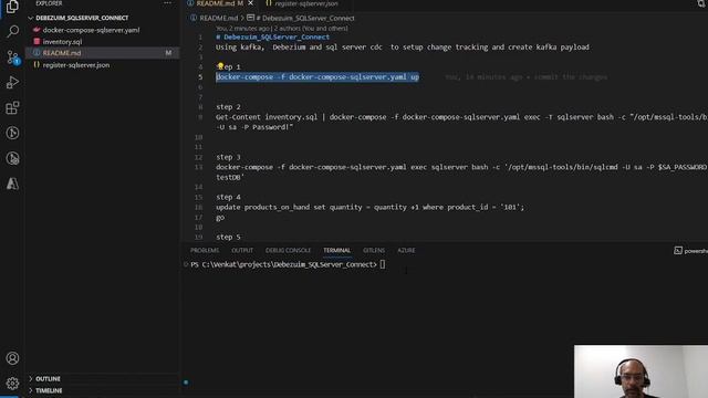 ccs Quik Beginer Video about Debezium SQL Server connect смотреть онлайн