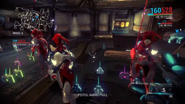 Warframe: Mirage Galatine DPS build смотреть онлайн