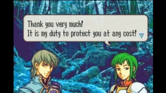 Fire Emblem: The Sacred Stones - Vanessa & Innes Support смотреть онлайн
