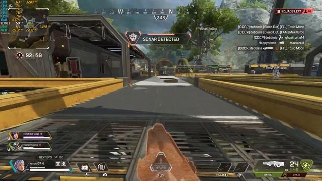 Apex Legends on Core i5-2400 3.1GHz RX 6500 XT 1080p смотреть онлайн