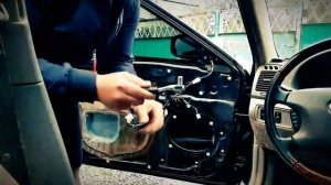 Снятие обшивки двери Camry 30