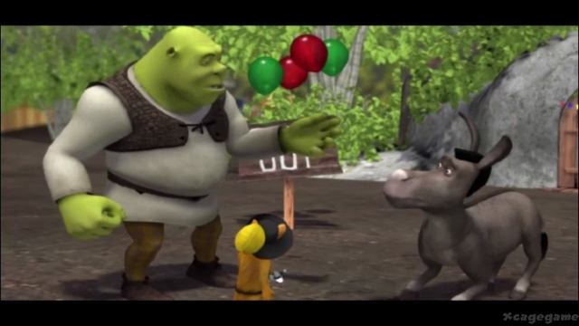 Shrek's Carnival Craze Game Movie (All Cutscenes) смотреть онлайн