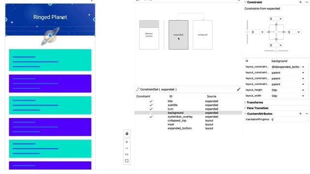 Motion Layout: Building a collapsible header - MAD Skills смотреть онлайн