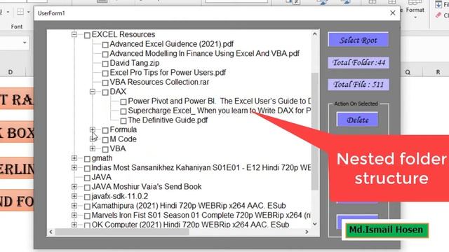 Tree view folder structure смотреть онлайн