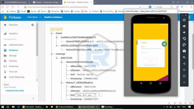 Android Chat Private Groub and Private with Firebase смотреть онлайн