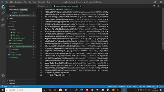 2 - ESP IDF MQTTS Publish and Subscribe via Mosquitto secure broker by esp32 смотреть онлайн