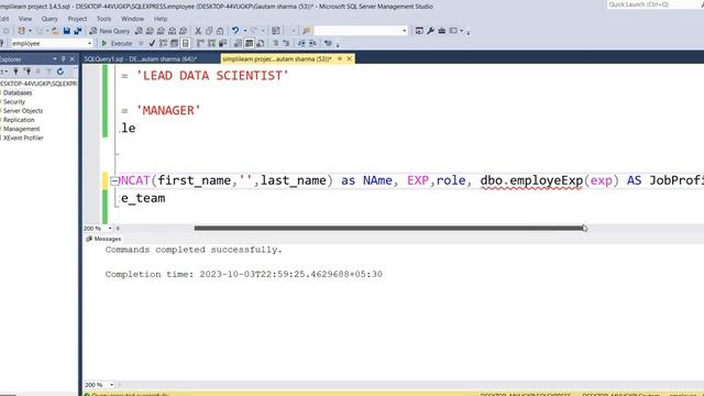 Employee Performance Mapping project In SQL Part 5 | SQL full Project | stored functions | index смотреть онлайн