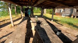 рыбалка на реке Тавда, ловля окуня, дом рыбака