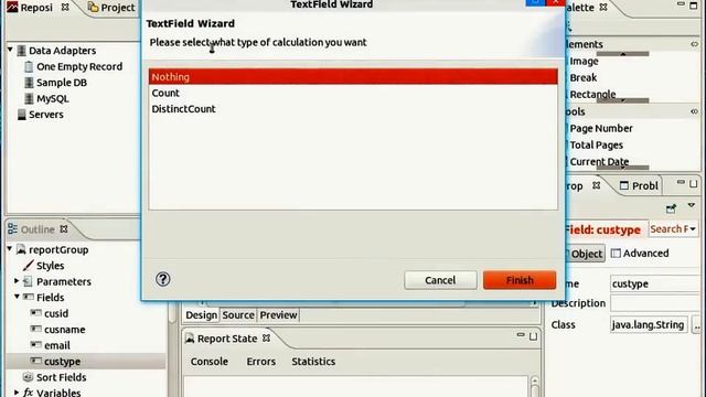 How to create report group in Jaspersoft Studio смотреть онлайн