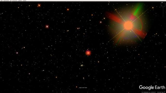 Скопления галактик, созвездие 