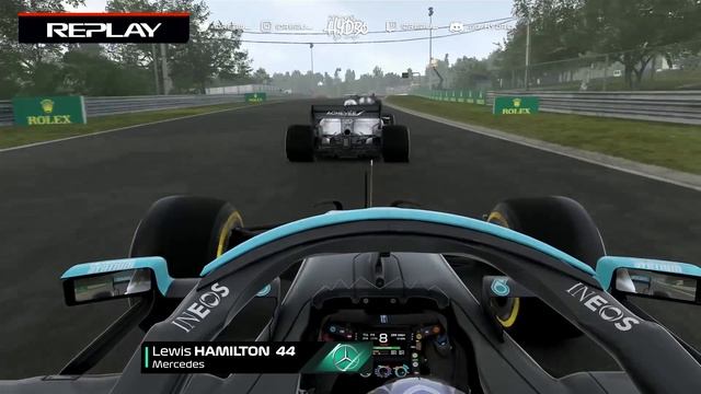 F1 2021 MyTeam #9: ON SE BAT CONTRE MERCEDES! COURSE TRÈS AGRESSIVE! смотреть онлайн