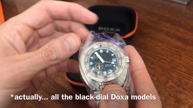 Doxa SUB300 Sharkhunter 'Black Lung' смотреть онлайн