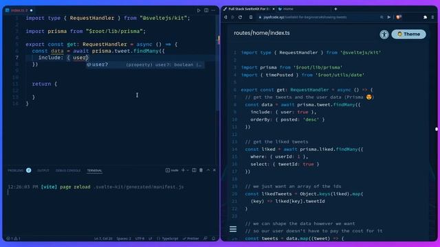 SvelteKit For Beginners #8 - Showing Tweets смотреть онлайн