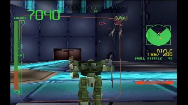 Classic PS1 Game Armored Core Master of Arena on PS3 in HD 720p смотреть онлайн