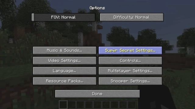 Minecraft 1.7 "Super Secret Settings" смотреть онлайн