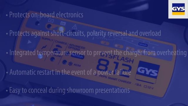 GYS - Battery Charger GYSFLASH 8.12