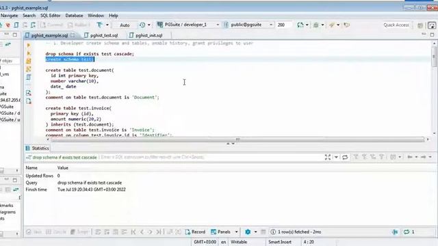 PGHist | Changes history and tables audit in PostgreSQL смотреть онлайн