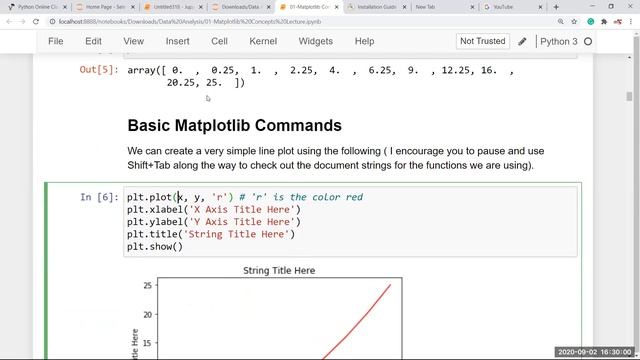 Class 52 ( 4 pm batch ) Python ( Data Analysis ) Matplotlib смотреть онлайн