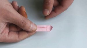 Оригами перстень из бумаги // How to make an origami paper ring